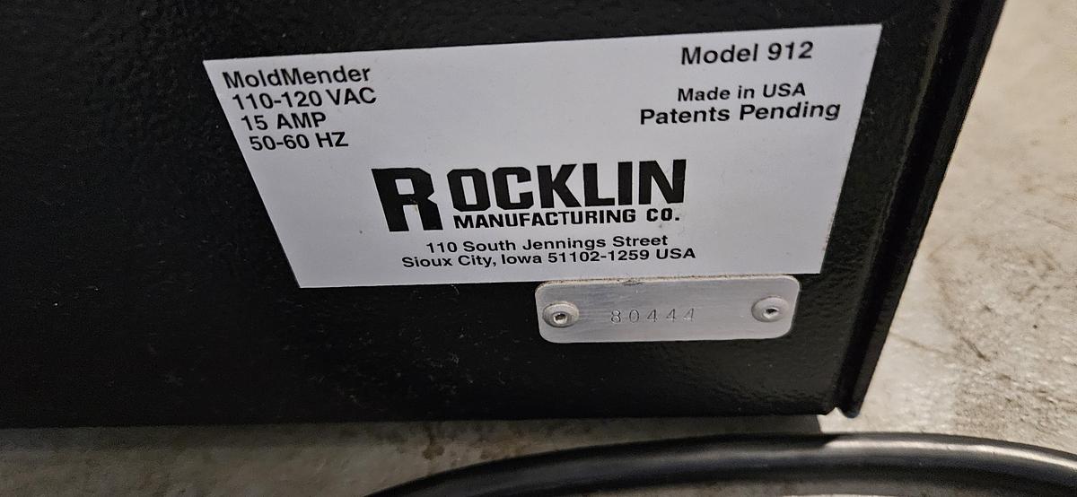 Used Rocklin MoldMender Model 912 Micro Welder 