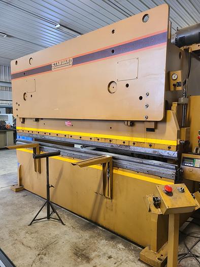 Used Standard Metal Brake Model AB 200 with Back Gauge  Serial Number F100321291