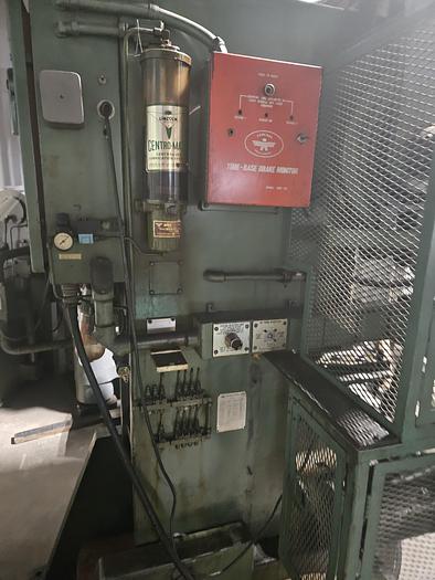 Used Federal 45 Ton Stamping Punch Press Air Clutch & Brake 220V