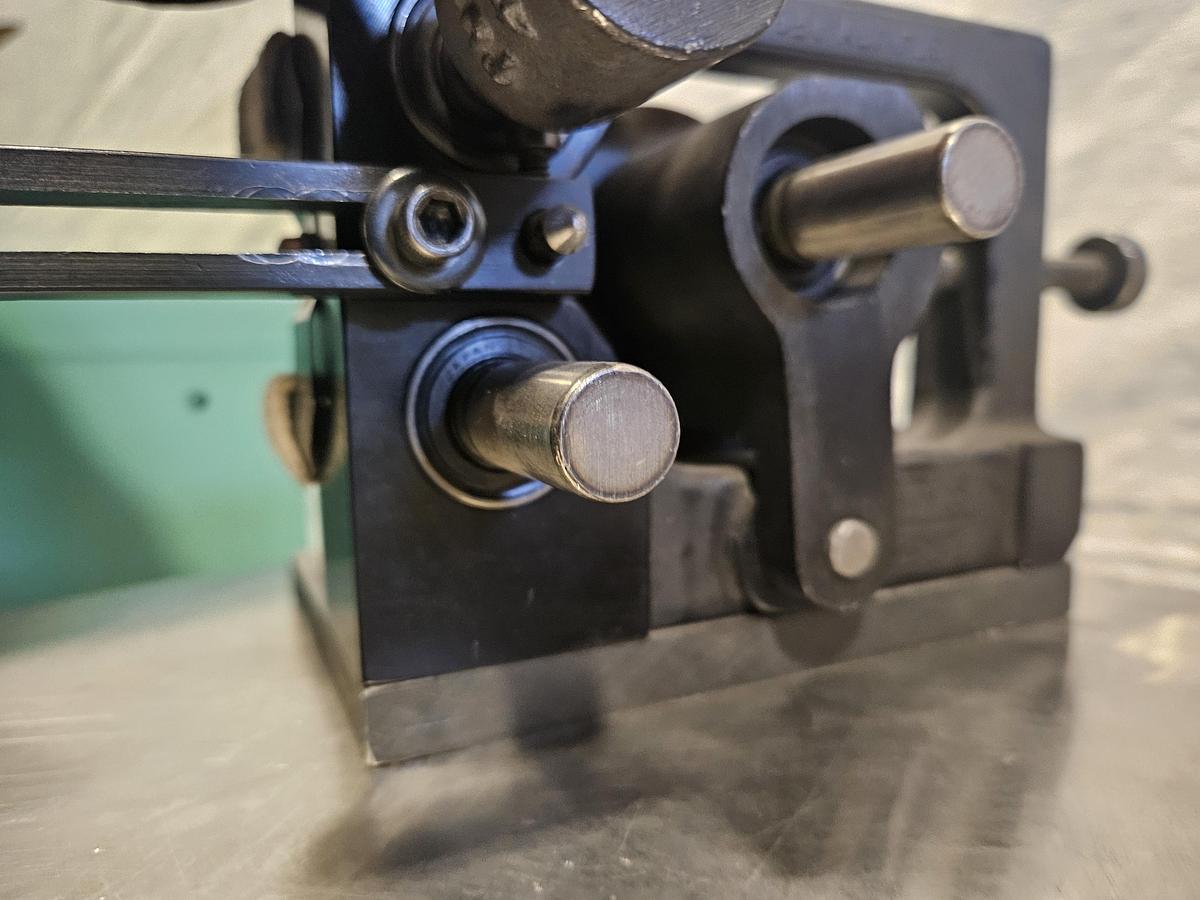 Used ST. MARY MODEL 525M SPIN ROLL – PRECISION PART ROTATOR – TOOLROOM INSPECTION FIXTURE – EXCELLENT CONDITION