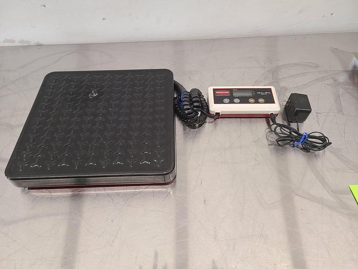 Used Rubbermaid 150 Lb Digital Scale 110V 12 Inch Platform 