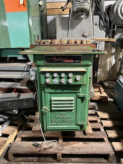 Used Packer Matic Automatic Polishing Buffing Machine 24 Station Rotary Table Complete!