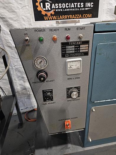 Used Tekcast Tek18 Refurbished Front Loading Spin Casting Machine Fishing Lures Sinkers Lead Jig heads