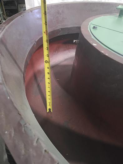 Used Roto-Finish Spiratron 4 Cubic Foot Vibratory Finishing Machine with Automatic Parts Seperator