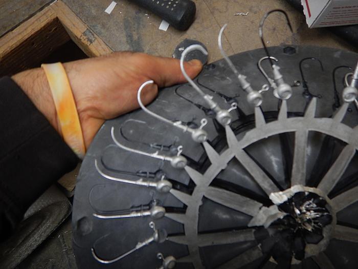 Refurbished Contenti 12" Spin Casting Machine Rubber Mold Cast Fishing Lures Lead Sinkers