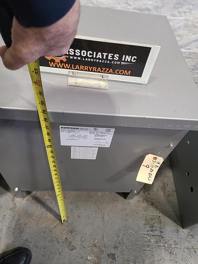 Used Dongan 30 KVA 3 Phase Transformer 208/240/480 Primary 400Y/230 Secondary Tested!