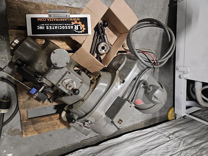 Used Bridgeport Variable Speed Mill Head 1-1/2 HP 230V 3 Phase HEAD REPLACEMENT ...TESTED!!!