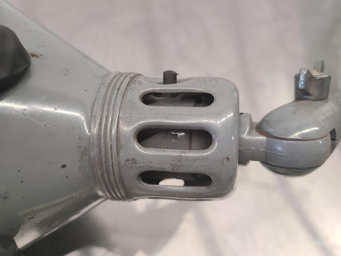 Used 35 Inch Work Light Industrial Steam Punk Lamp Machine Articulating 110V