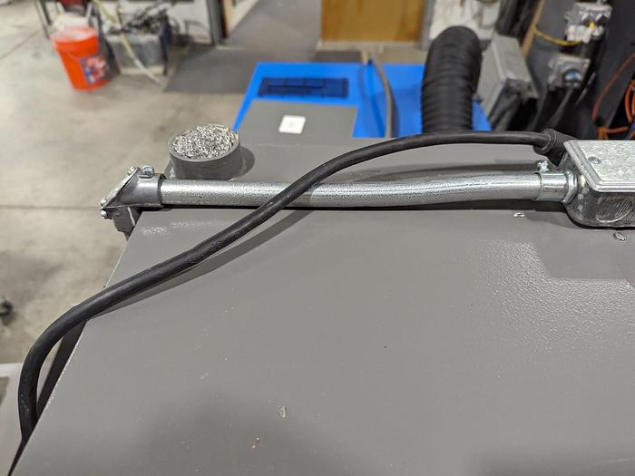 Refurbished Refurbished Dry Blast Cabinet 36" x 34" 110V Sand Glass Abrasive Pressure Blast