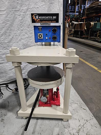 Used Contenti 12" Rubber Mold Vulcanizer Make Spin Cast Molds Fishing Tackle