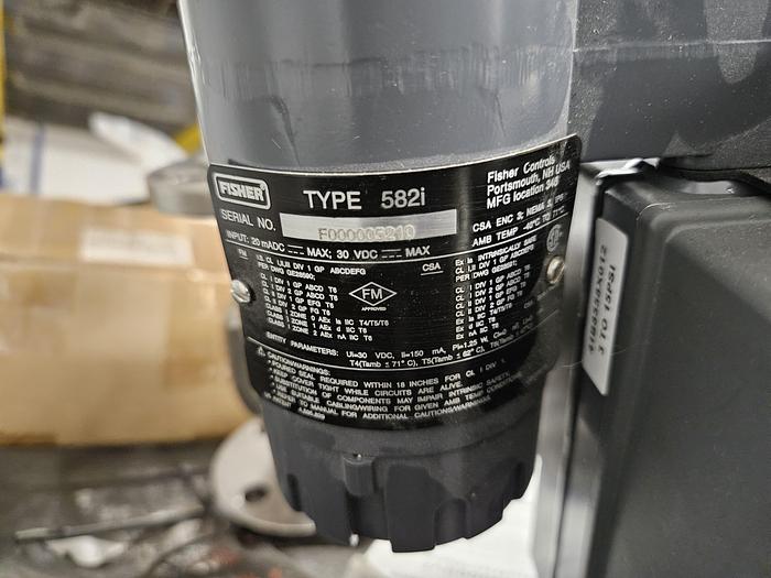 Fisher Baumann 54.24588SVF  1" Valve with Actuator 1052 Medical Dairy Stainless Steel