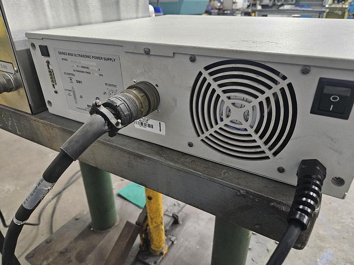 Used Branson Ultrasonic Cleaner 25 kHz Wash System with Heated SS Tank & Basket 5 Gallon Capacity