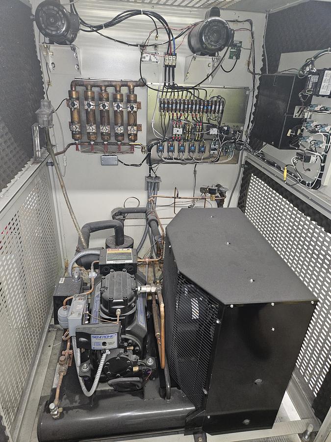 Used Bally Walk-In Environmental Test Chamber with Temperature & Humidity Control 126"x96"x90"H