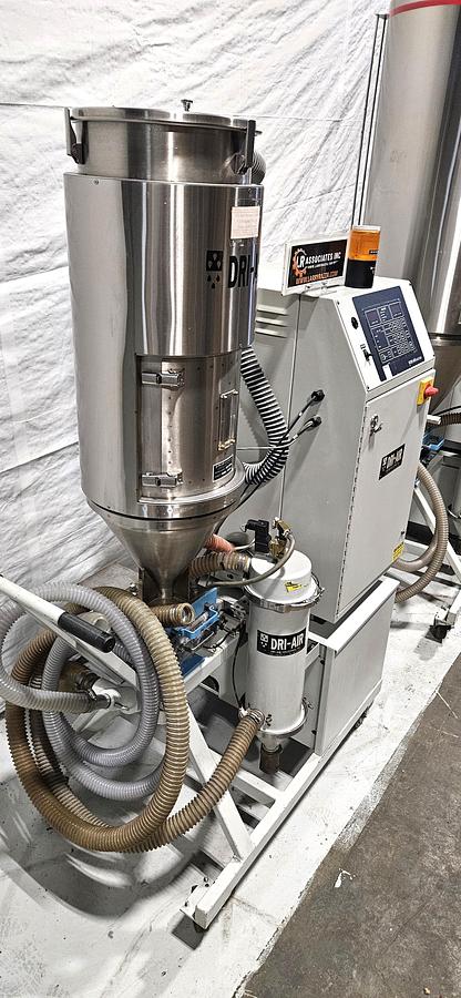Used DRI-AIR HPD-2 HIGH TEMPERATURE DESICCANT RESIN DRYER – 60 LB STAINLESS HOPPER – ADVANCED DIGITAL CONTROL – 480V – TESTED & RUNNING
