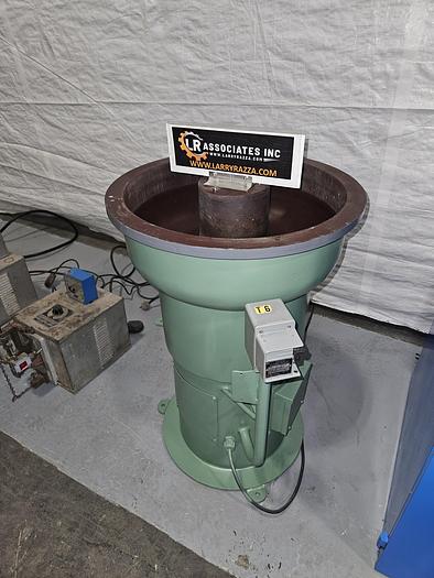 Used Vibratory Finisher Machine Tumbler 1.2 Cubic Foot 110V
