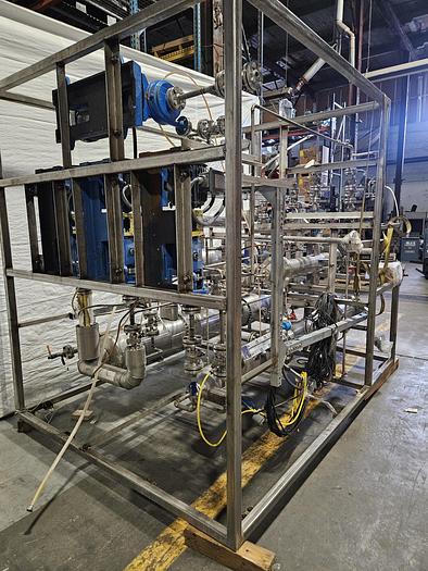 Used VOBIS DMSO Solution Fractional Distillation System 25 kg/h Built in 2020 in Pristine Condition!