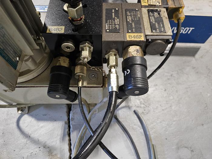 Used Bachofen Hydraulik HA3BL190 Hydraulic Pump with Valves