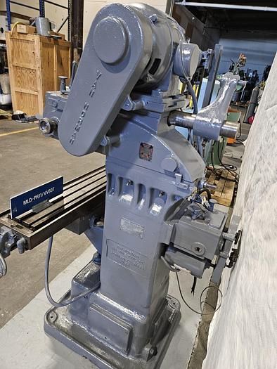 Used Van Norman No. 12 Milling Machine with Power Feed & Rotating Vise 220V 3PH