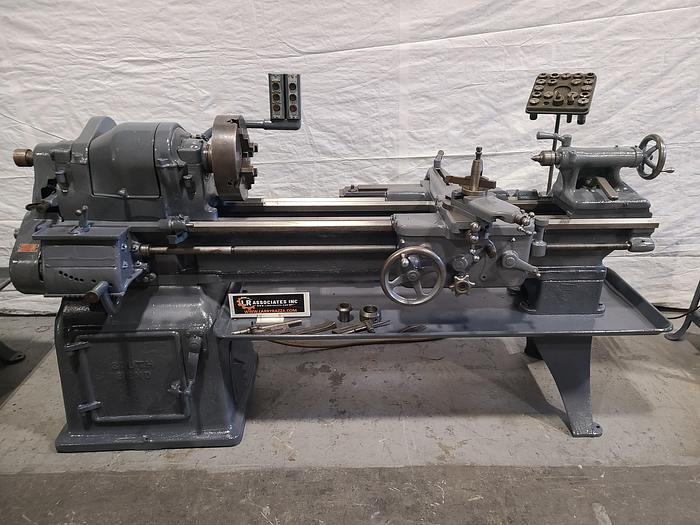 Used Southbend 16 x 60 Metal Lathe 220 Volts 3 Phase with Collets, Collet Changer, Taper Attachment and Threading Plus 4 Jawchucks