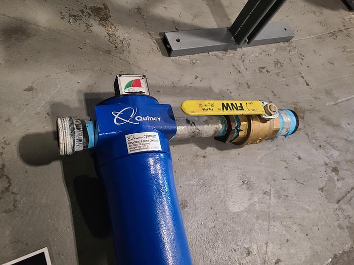 Used Quincy Air Filter for Compressor with 2 Inch Valve