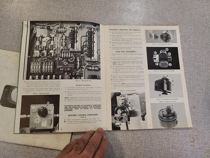 Used Hardinge HC Auto Threading Chucker Lathe