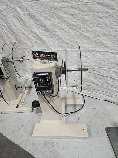 Used Motorized Stock Reel Material Payoff Feed Automatically Feeds Metal Stock To Press