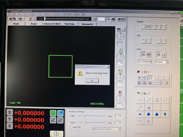 Used SMART SCOPE FLASH 200 MULTISENSOR MEASUREMENT SYSTEMS CMM
