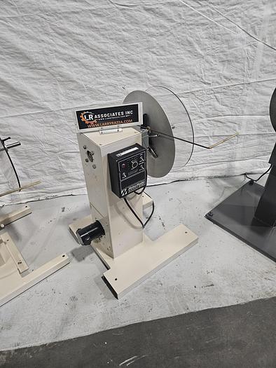 Used Motorized Stock Reel Material Payoff Feed Automatically Feeds Metal Stock To Press