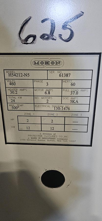 Used Mokon H54212-N5