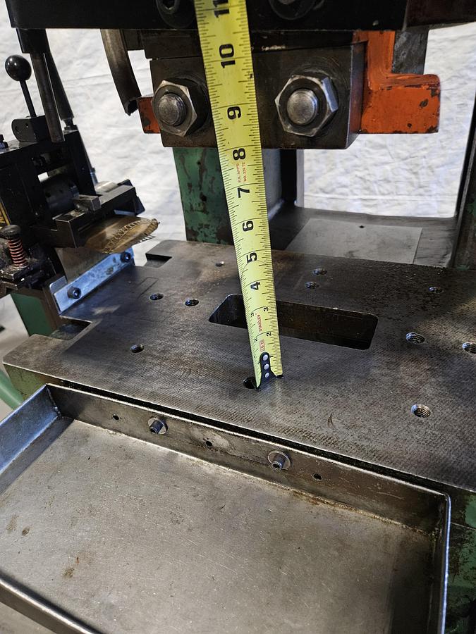 Used 27 Ton L&J Punch / Trim Press Air Clutch Air Brake 2" Adj. with Palm Buttons