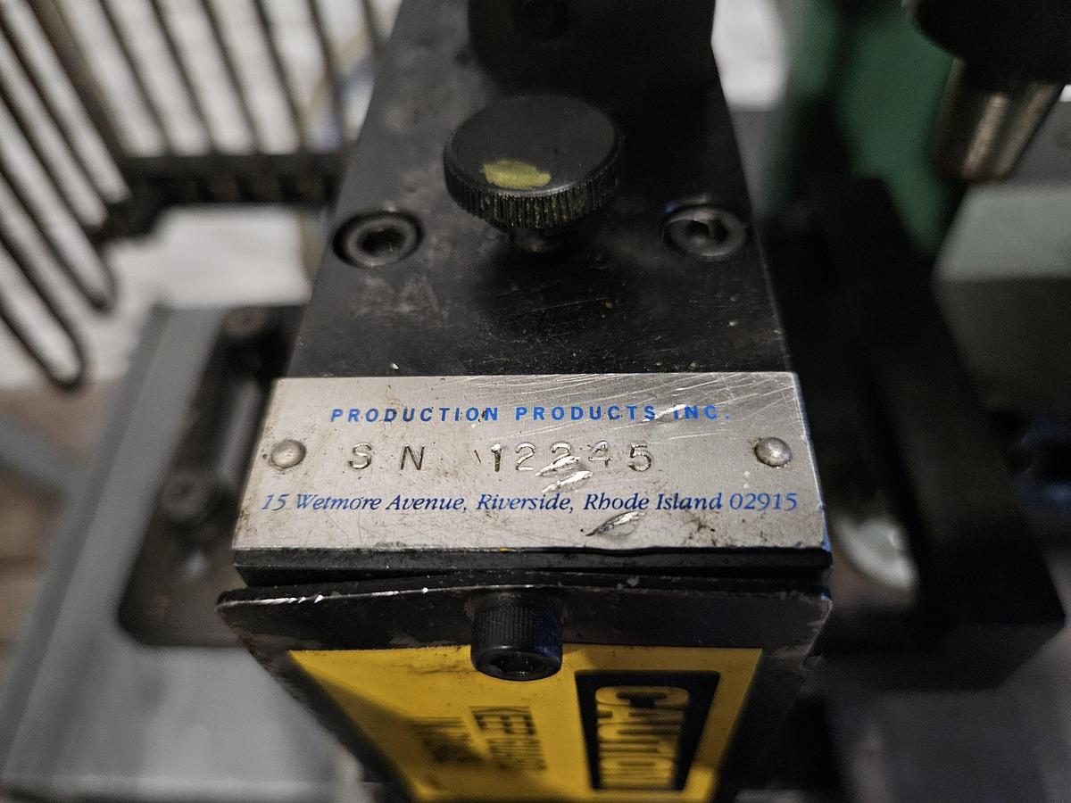 Used Perkins Model 5C 5-Ton Punch Press – Air Clutch / Air Brake – with Roll Feed – Tested!! in Excellent Condition!