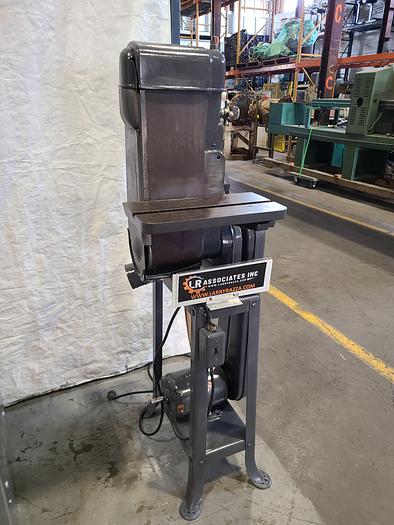 Used 6 Inch Dayton Belt Sander 110 Volt Cast Iron Heavy Duty