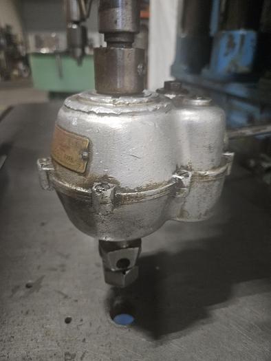 Used Buffalo Forge Quad Drill Press with Emrick Tapping Head 220V 3 Phase Drilling Tapping Machine