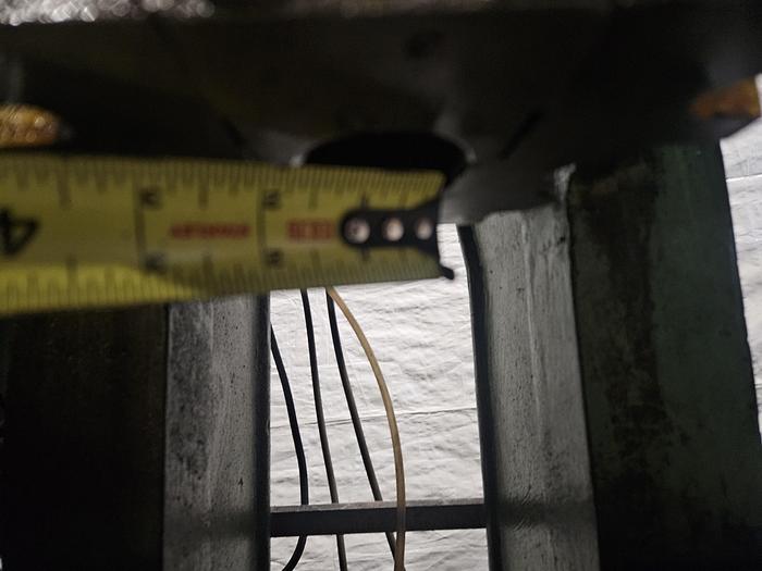 Used 15 Ton Rousselle Punch Press Air Clutch Air Brake 2" Stroke Variable Speed Control