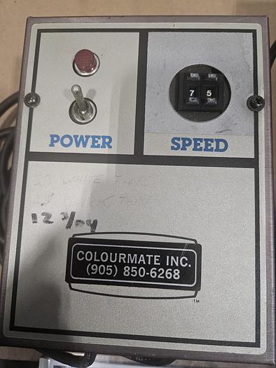 Used DC Motor & Controller with Speed Control 1-8th HP 90 VDC 1821 RPM