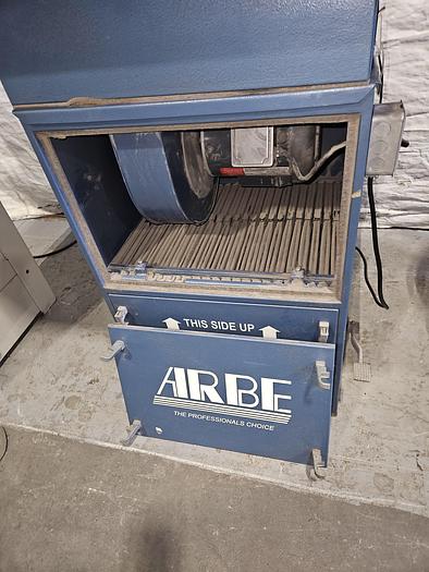 Used Double Head Polishing Buffing Machine with Built-in Dust Collector 110V 