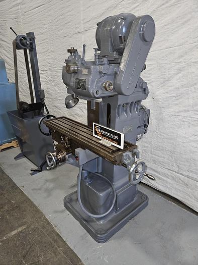 Used Van Norman No. 12 Milling Machine with Power Feed & Rotating Vise 220V 3PH