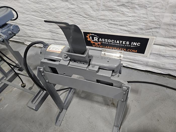 Used 3" Metal Scrap Chopper soft steel Brass Copper Aluminum Recycle Flat Stock & Wire