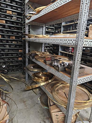 Used Well Established Stamping Company Liquidation!!!... Punch Presses, Tool Room Equipment, Tooling & Brass/Copper Stock, ALL MUST GO!! !!