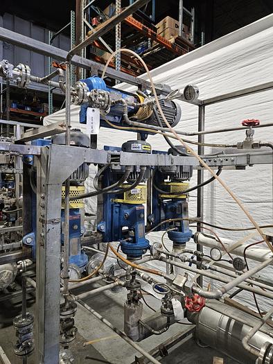 Used VOBIS DMSO Solution Fractional Distillation System 25 kg/h Built in 2020 in Pristine Condition!