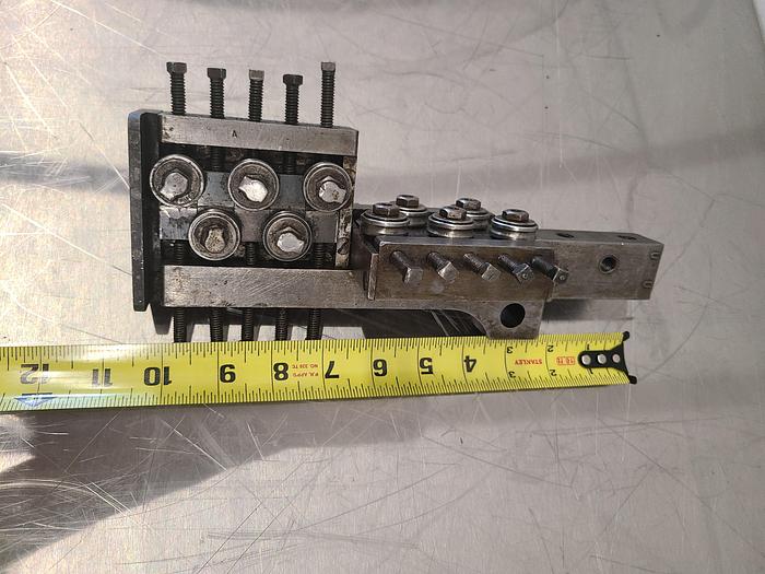 Used Wire Stock Straightener Multi Roll 90 Degree Transition 2 Plane Fine Wire Gold Silver Brass