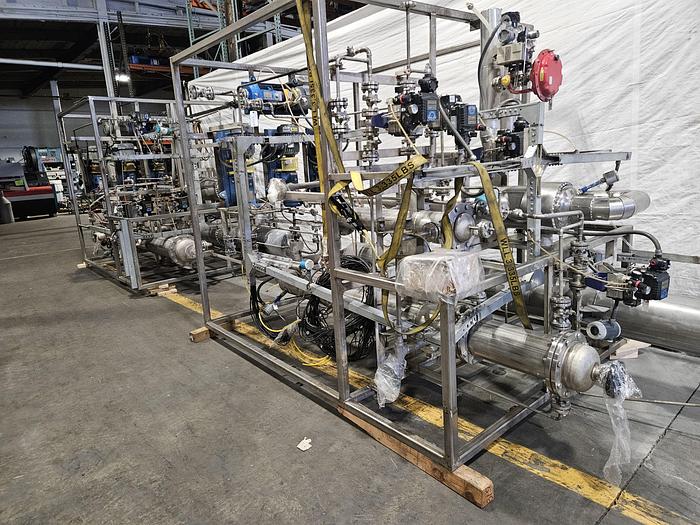 Used VOBIS DMSO Solution Fractional Distillation System 25 kg/h Built in 2020 in Pristine Condition!