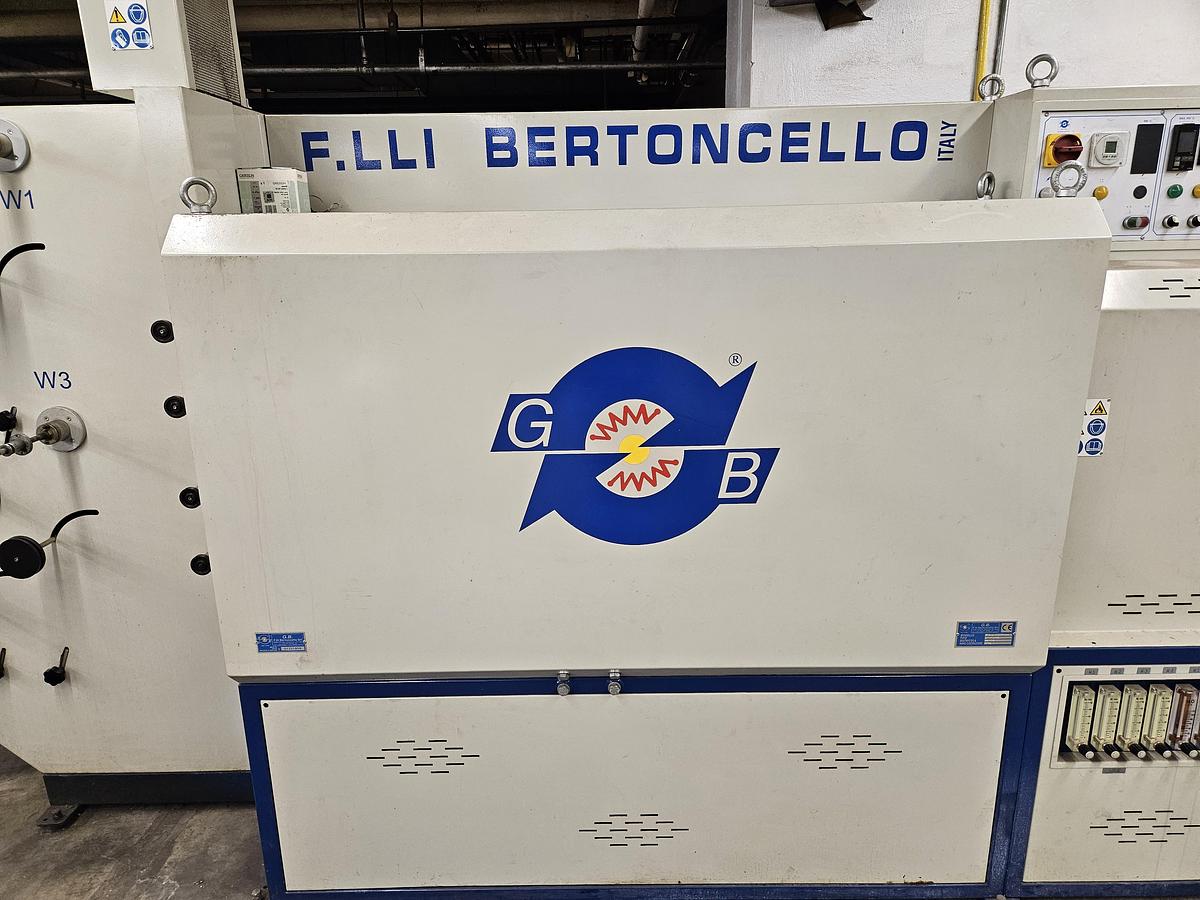 Used 2006 G.B. F.lli Bertoncello Srl. LINX 104 Four Strand Wire Annealing Furnace for continuous annealing of wires and metal strips