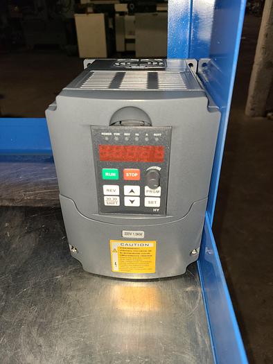Used Custom Lapping Machine Center with Variable Speed Frequency Drive Complete with Table, Hood & Work Light