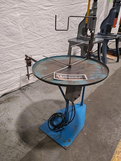 Used 30" Motorized Material Stock Reel 110 Volts