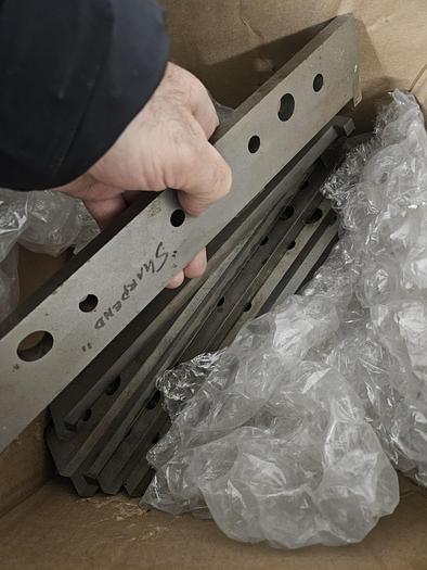 Used Cooper Weymouth 6" Scrap Chopper Recycle Shred Metal Brass Steel Copper Flat Stock with extra blades!