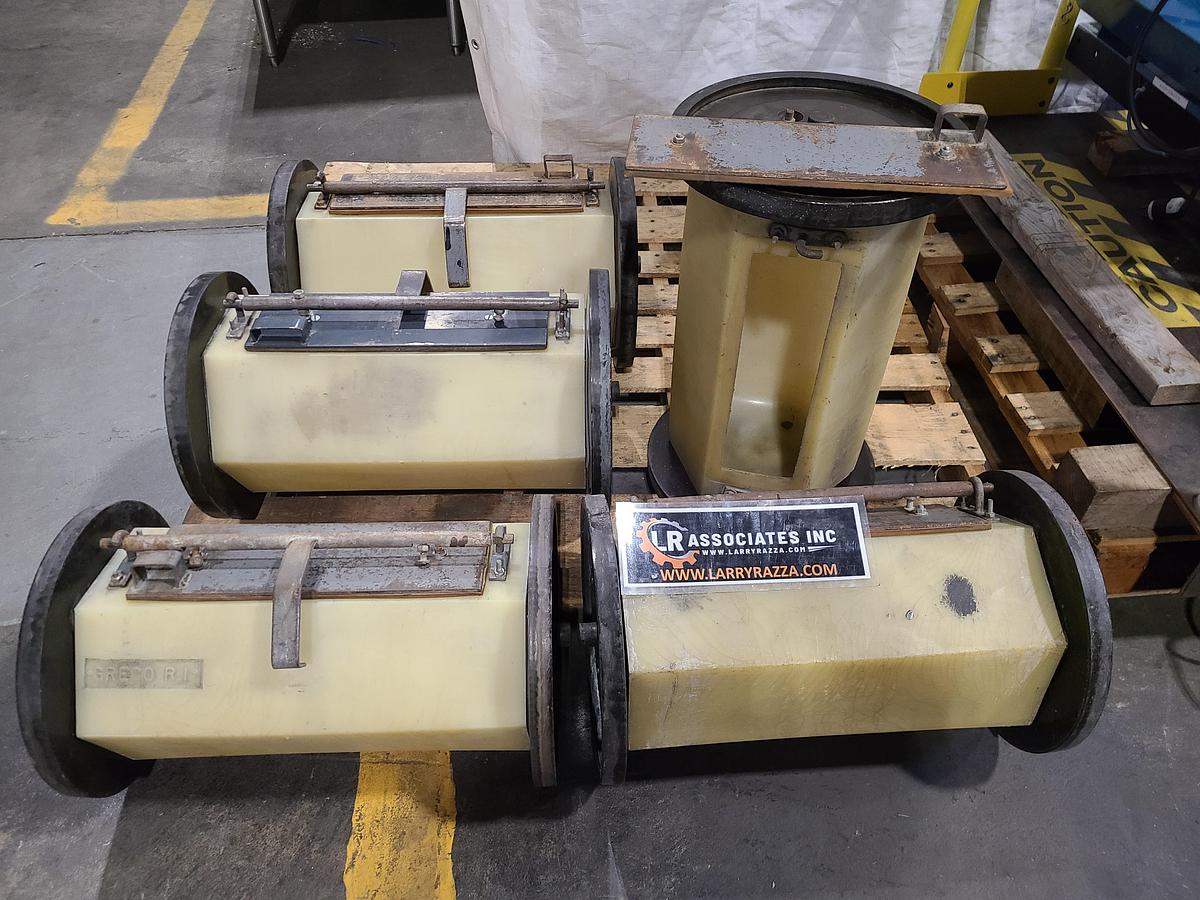 Used Tumbling Finishing Barrels for Dreher Finish System 5