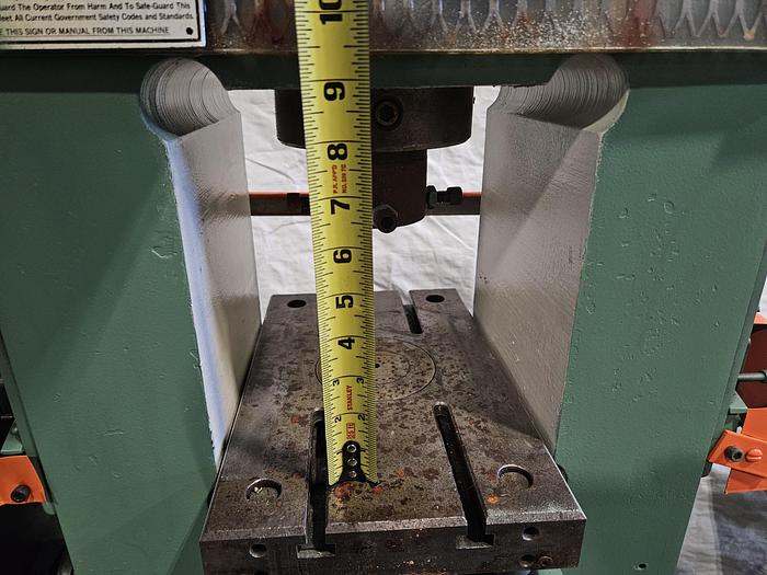 Used CMC 165 Ton Hydraulic Coining Press Hobbing Gold Silver