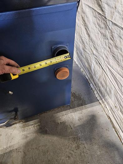 Used Double Head Polishing Buffing Machine with Built-in Dust Collector 110V 