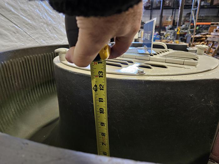 Used Sweco 10 Cubic FT Vibratory Finisher with Automatic Separation Smooth Polish Metal Plastic Fast Pristine! 